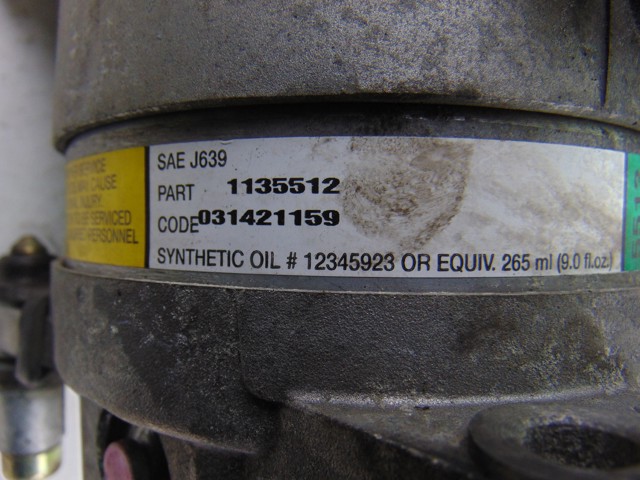 1135512 Compresor de aire acondicionado  disponible Utrera