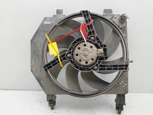 Difusor de radiador, ventilador de refrigeración, condensador del aire acondicionado, completo con motor y rodete 1136391 Ford