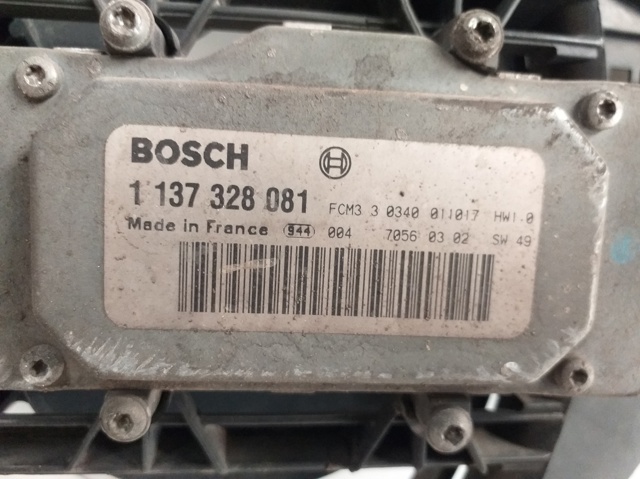 1137328081 Difusor del radiador de refrigeración con motor y hélice  comprar en Pontevedra