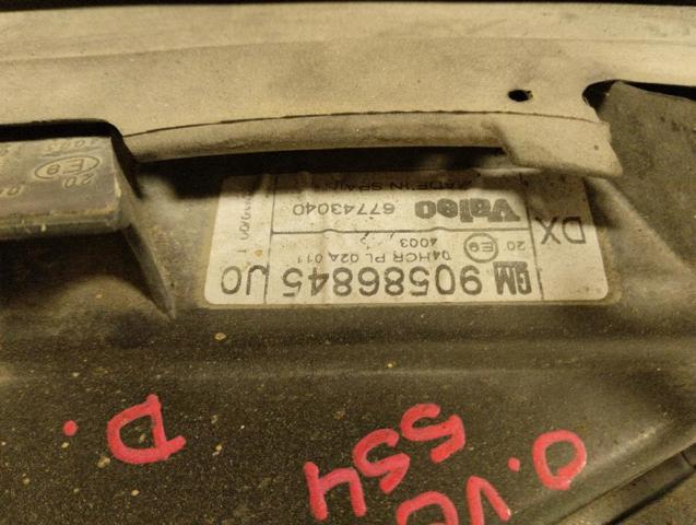 OPEL 1216058 Faro derecho comprar Barcelona