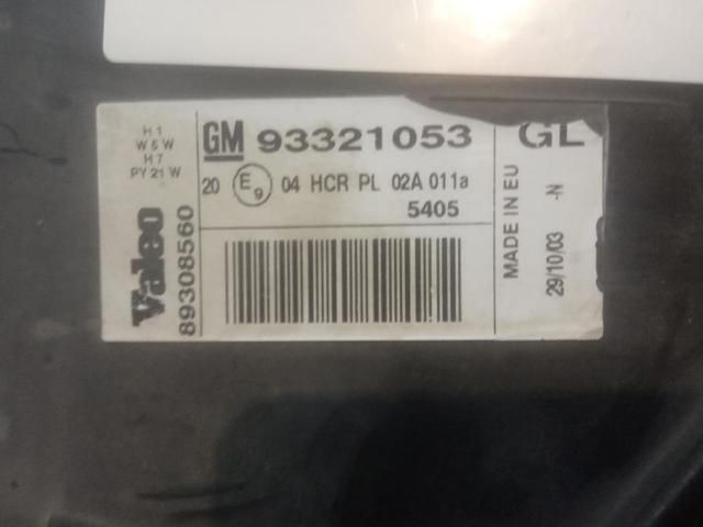 1216152 OPEL Faro derecho  en stock Huelva