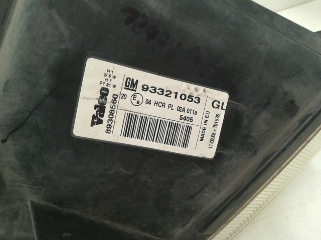 OPEL 1216152 Faro derecho  comprar en Murcia