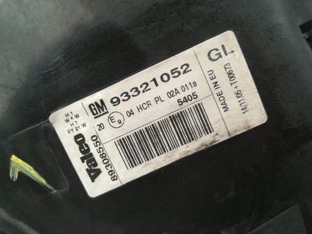1216153 OPEL Faro izquierdo comprar Bilbao