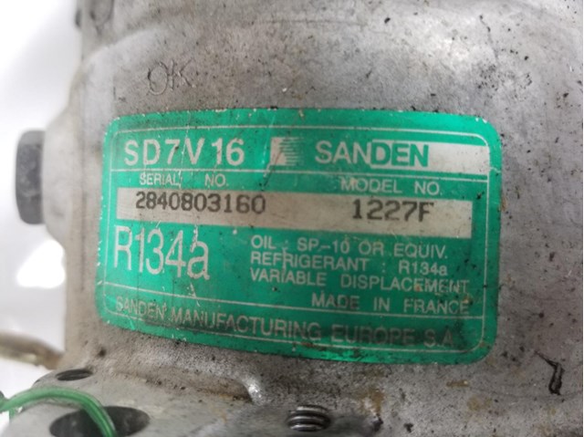Compresor aire acondicionado para citroen xsara 2.0 hdi 90 rhy 1227F