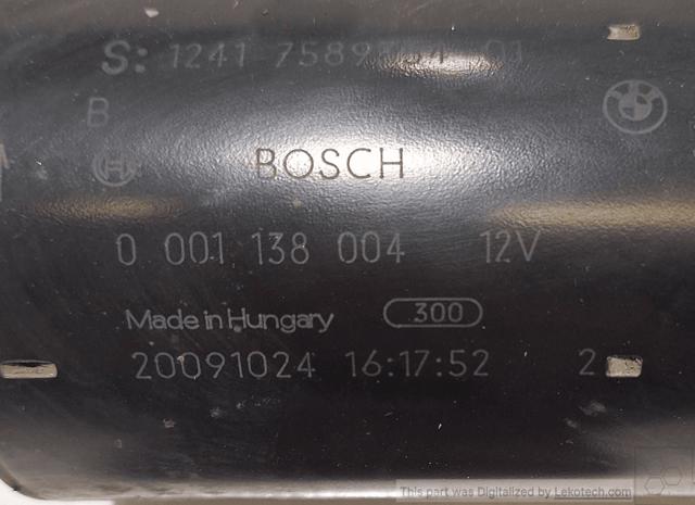 BMW 12417616698 Motor de arranque comprar Pamplona