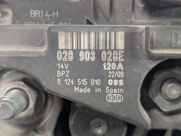 VAG 124515010 Alternador  disponible Valladolid