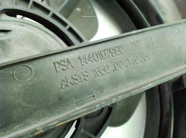 PEUGEOT 1253Q7 Ventilador de refrigeración completo derecho (motor y hélice)  en stock Valencia