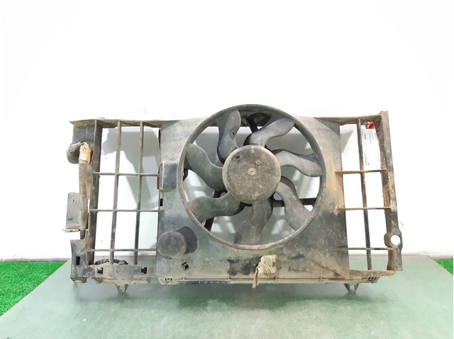 Difusor de radiador, ventilador de refrigeración, condensador del aire acondicionado, completo con motor y rodete 1308R9 Peugeot/Citroen
