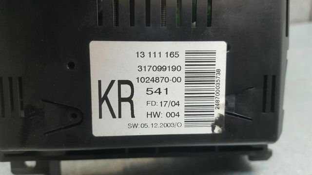 13111165 Opel