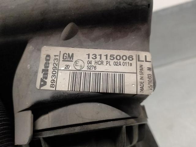 OPEL 13115006 Faro izquierdo comprar Barcelona