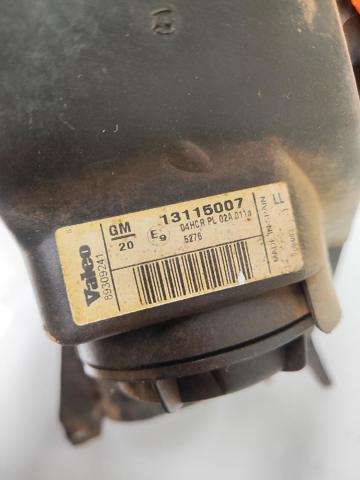 OPEL 13115007 Faro derecho  disponible Valladolid