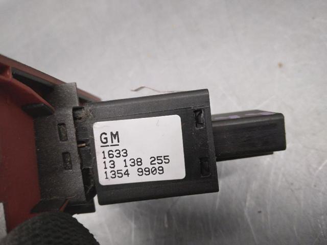 OPEL 13138255 Boton de luz de emergencía  en stock Terrassa