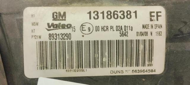 OPEL 13186381 Faro izquierdo  comprar en Albacete