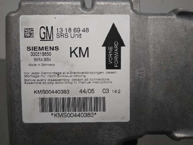 OPEL 13186948 Módulo de control de airbag  en stock Terrassa