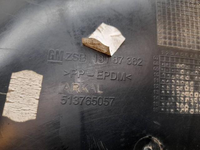 13187362 OPEL Guardabarros interior izquierdo trasero  comprar en Jaén