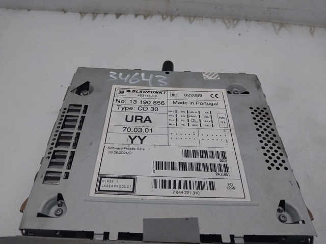 OPEL 13190856 comprar Barcelona