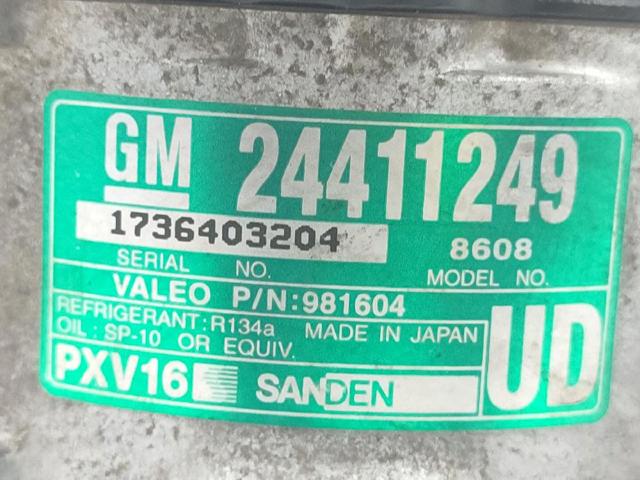13191997 OPEL Compresor de aire acondicionado  comprar en Oviedo
