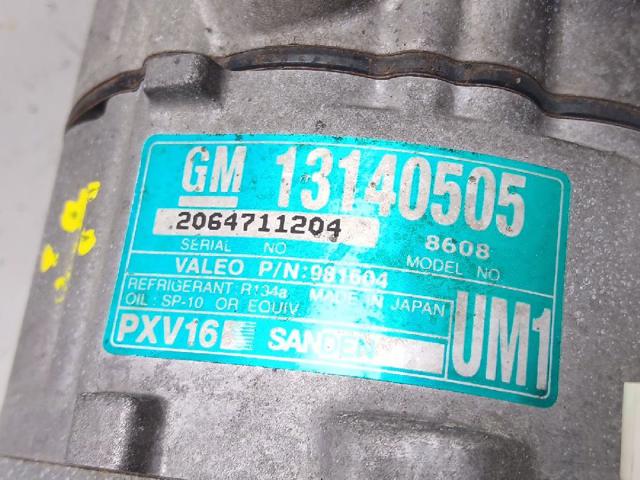 13191997 Compresor de aire acondicionado  comprar en Zaragoza