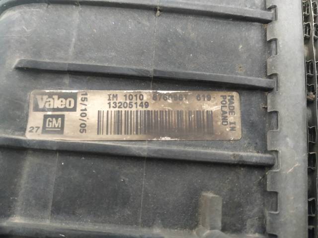 13205149 OPEL Intercooler  en stock Gandía