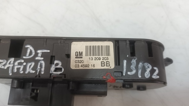 13209203 OPEL Unidad de control de elevalunas delantera izquierda  comprar en Jaén