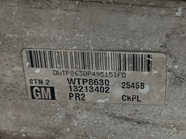 OPEL 13213402 Intercooler  en stock Valencia
