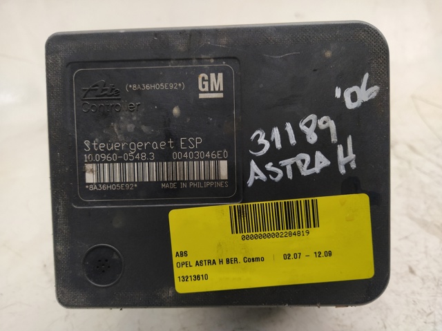 13213610 Módulo ABS comprar Girona
