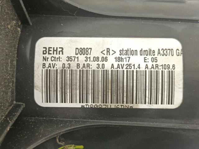 OPEL 13214734 Ventilador habitáculo  en stock Valencia