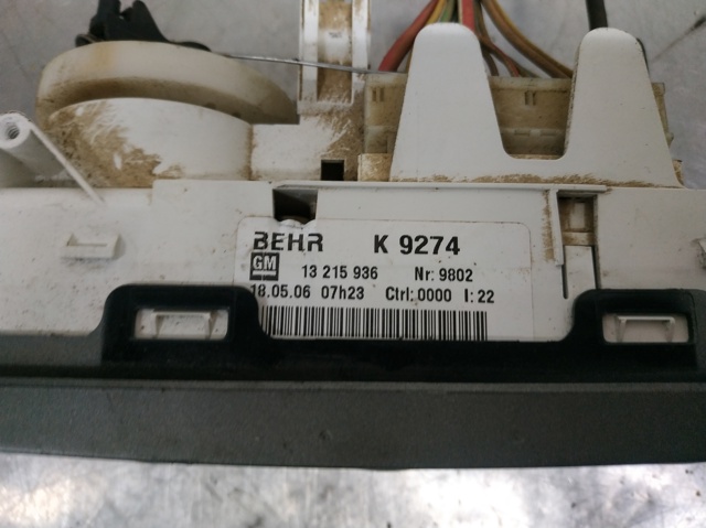 Unidad de control de la ventilación Opel Meriva  (2003-2010)