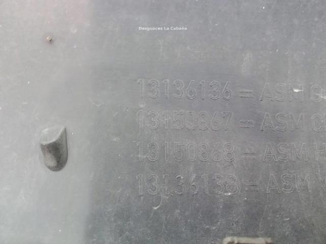 Panal de radiador Opel Zafira A05