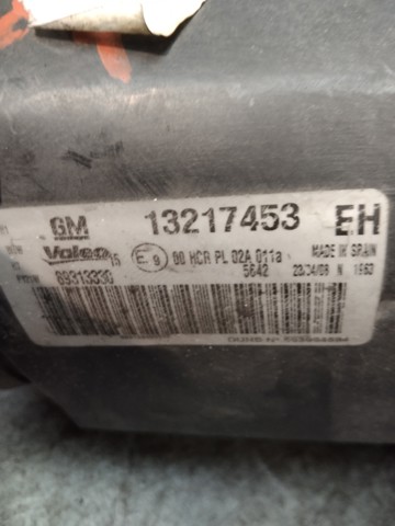 13217453 Faro izquierdo  en stock Castellón