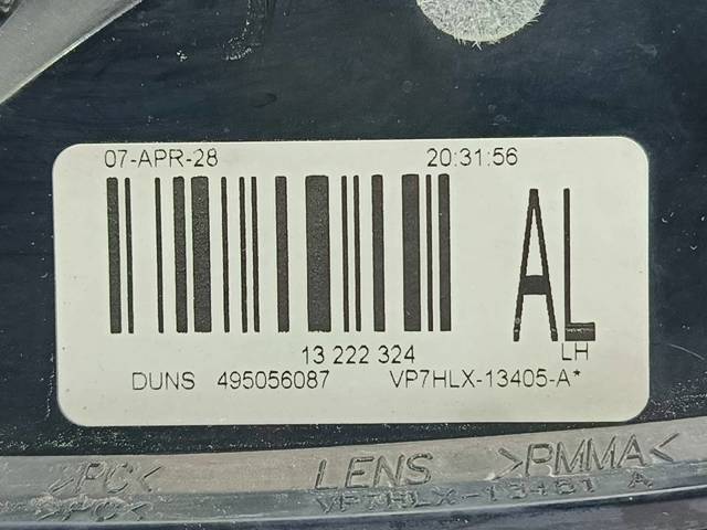 OPEL 13222324 Piloto trasero izquierdo comprar Pamplona