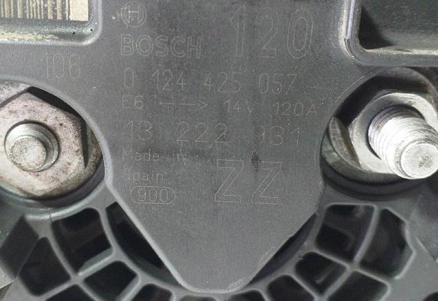 13222931 OPEL Alternador  en stock Gandía