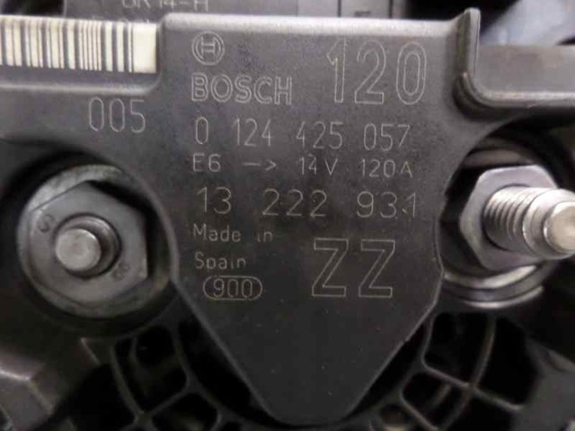 OPEL 13222931 Alternador  disponible Valladolid