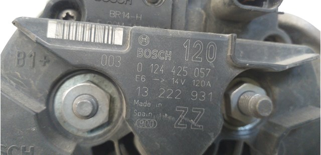 OPEL 13222931 Alternador comprar Pamplona