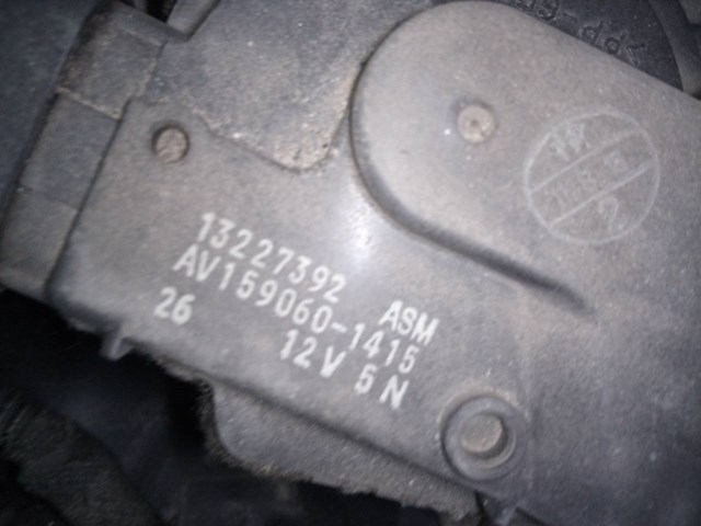 Motor limpia delantero para opel insignia a 1.8 (68) a18xer 13227392
