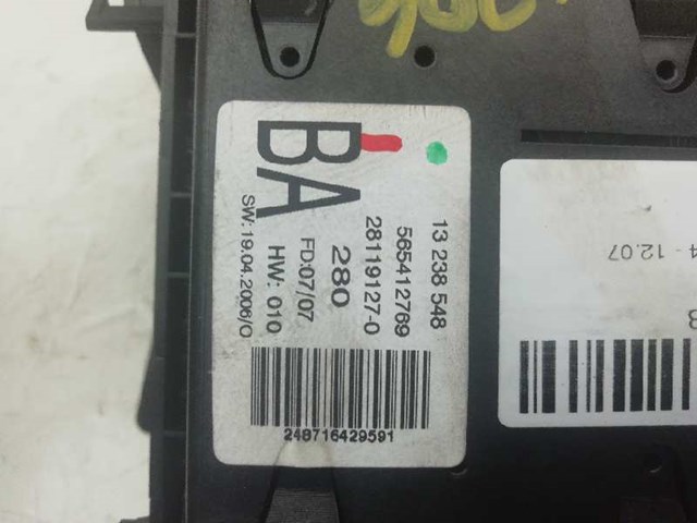 OPEL 13238548 Pantalla  en stock Salamanca