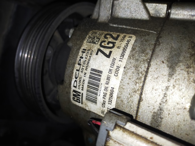 OPEL 13250604 Compresor de aire acondicionado  en stock Terrassa