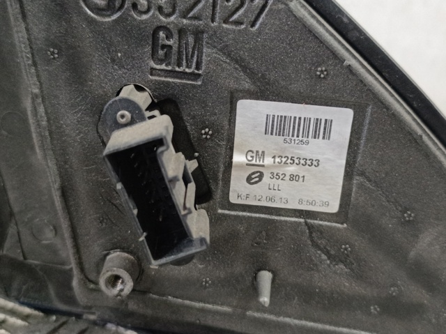 13253333 Espejo retrovisor izquierdo  comprar en Zaragoza