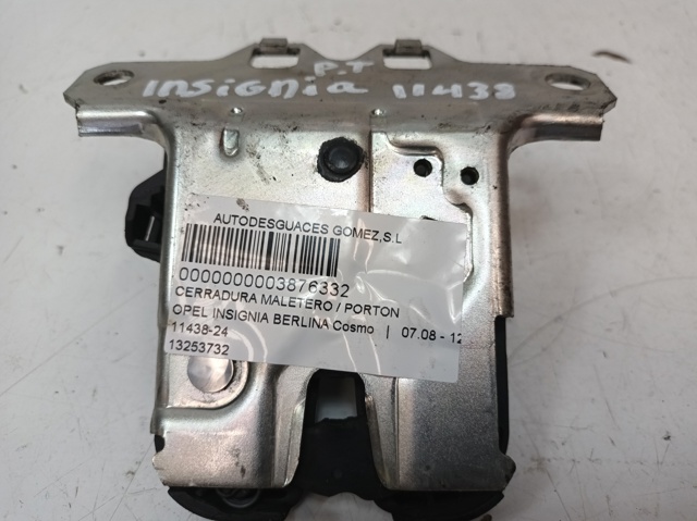13253732 OPEL Cerradura de maletero comprar Madrid