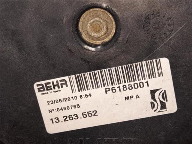 13263552 OPEL Ventilador eléctrico de refrigeración completo (motor y hélice)  disponible Vigo