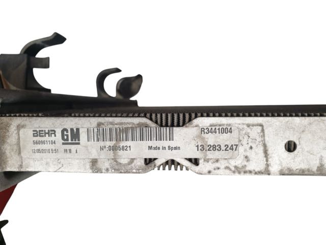 Radiador de água para Opel Meriva  ()