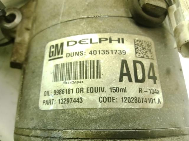 13297443 Compresor de aire acondicionado comprar Girona