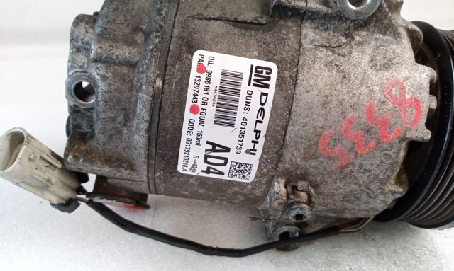 OPEL 13297443 Compresor de aire acondicionado  disponible Valladolid