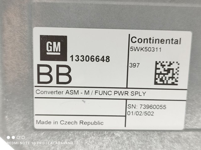 OPEL 13306648  comprar en Murcia