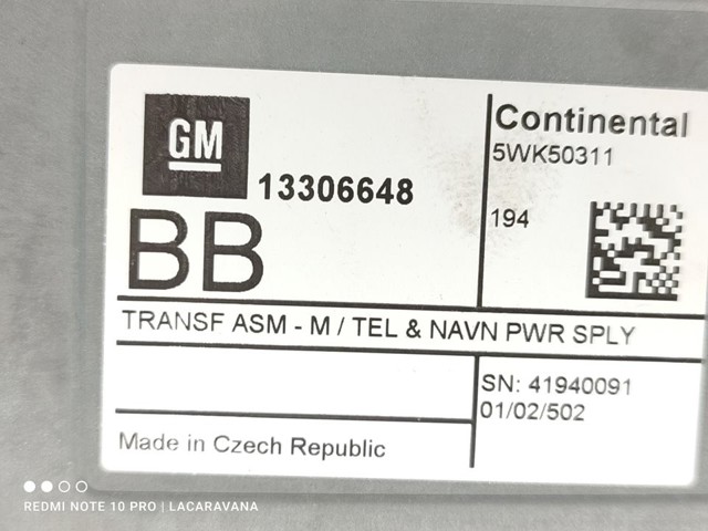 13306648 OPEL  en stock Gandía