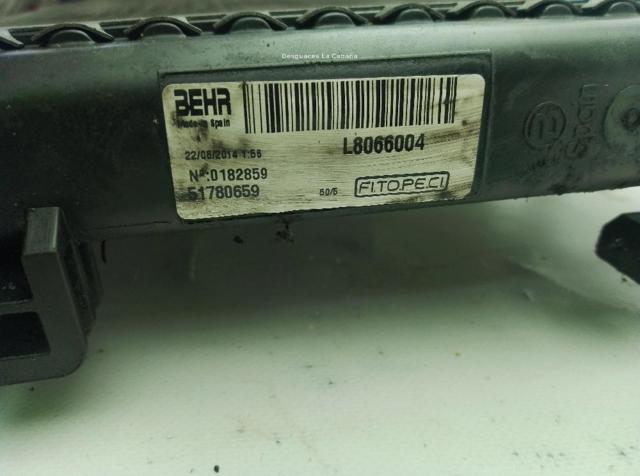 1330Y4 PEUGEOT Radiador comprar Madrid