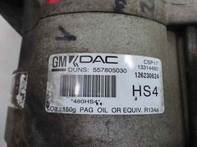 13314480 GM Compresor de aire acondicionado  comprar en Oviedo