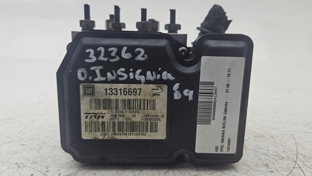 13316697 Módulo hidráulico de ABS  comprar en Zaragoza