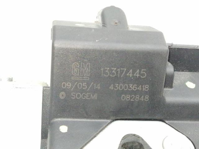 OPEL 13317445 Cerradura de tapa de maletero  comprar en Ponferrada
