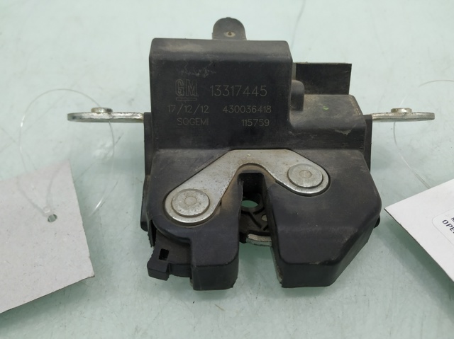 OPEL 13317445 Cerradura de maletero comprar Tarragona